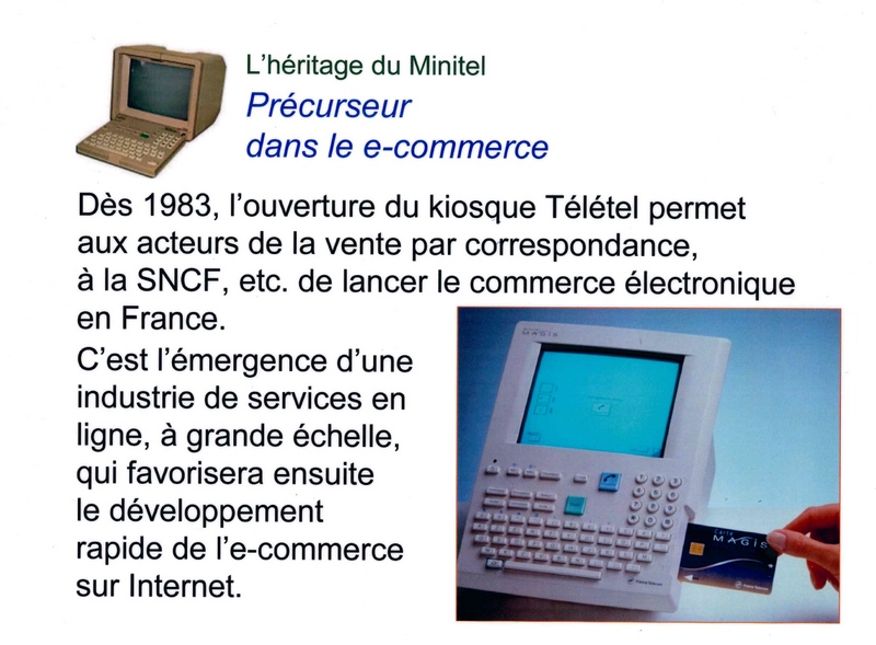 L'héritage du Minitel: Le e-commerce